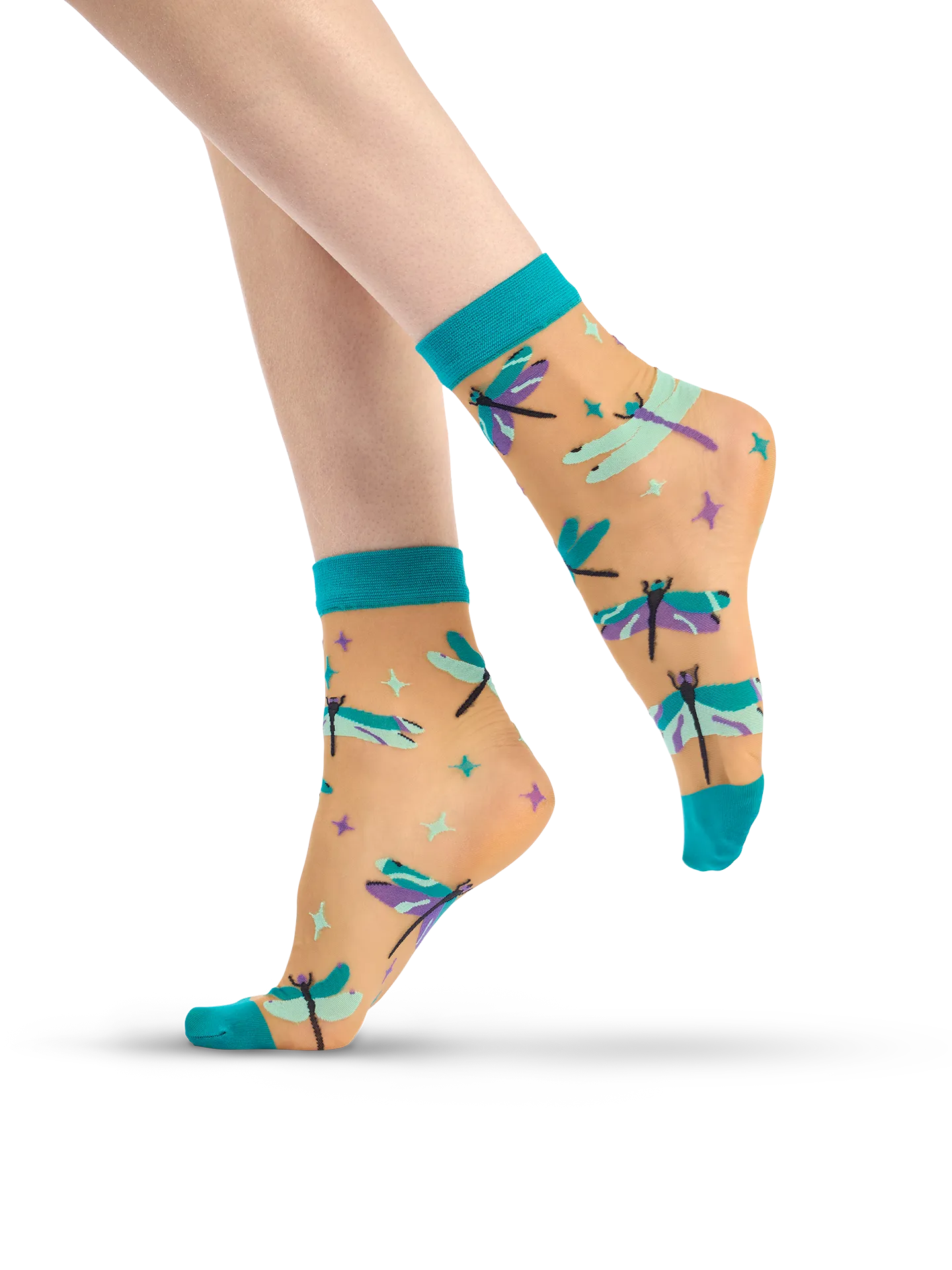 nylon-socks-turquoise-dragonflies-45/4548bae07b1cc36d54890582438bc147932a3e86