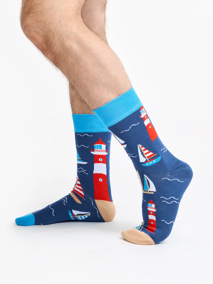 bamboo-regular-socks-lighthouse-sailboats-1-82/825a5fab568fcebfc3578f2a2f6a7e55ef3dd7a9