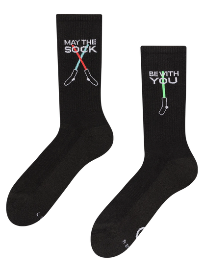 active-regular-socks-may-the-sock-be-with-you-1-70/705941ac0bd0cd145b94230cb4e43bc947163ef4