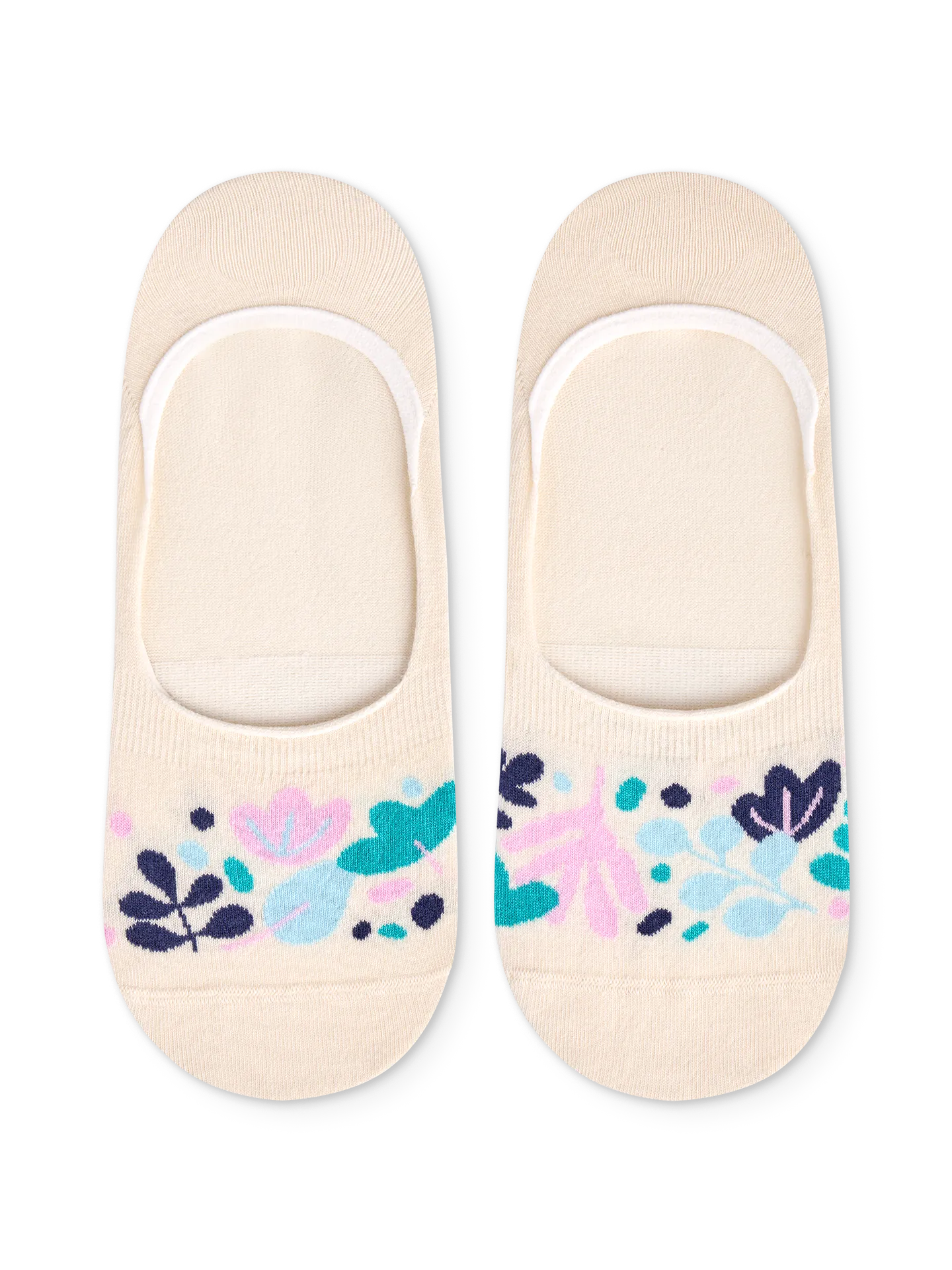 no-show-socks-turquoise-leaves-1-97/97fcfbb35bdc76afa71dbc99329efa6c045b0f34