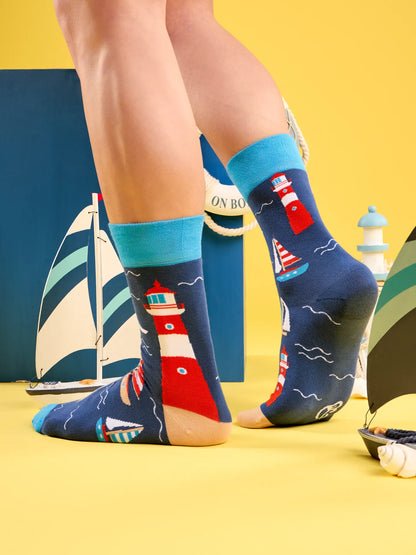 bamboo-regular-socks-lighthouse-sailboats-d0/d053294e34848b4e5f7926452d0d4408bbafe744